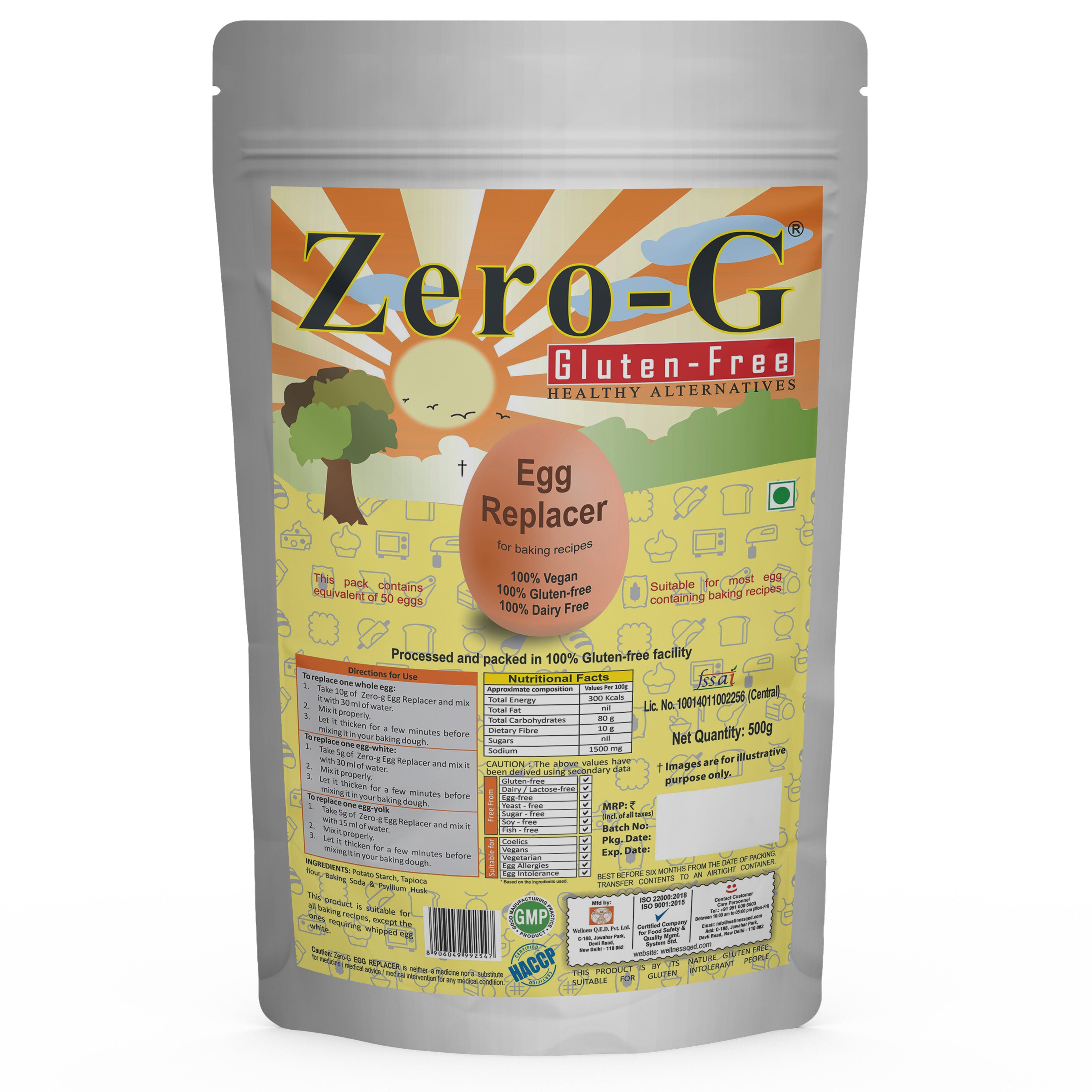 Zero-G Egg Replacer - 500g