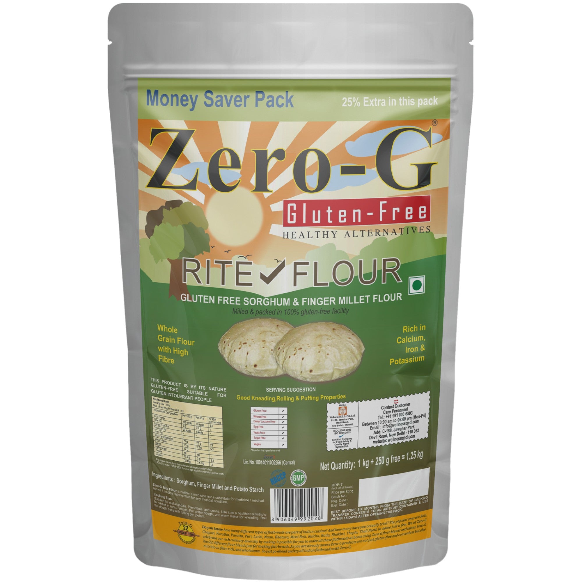 Zero-G Rite Flour - 1.25 kg