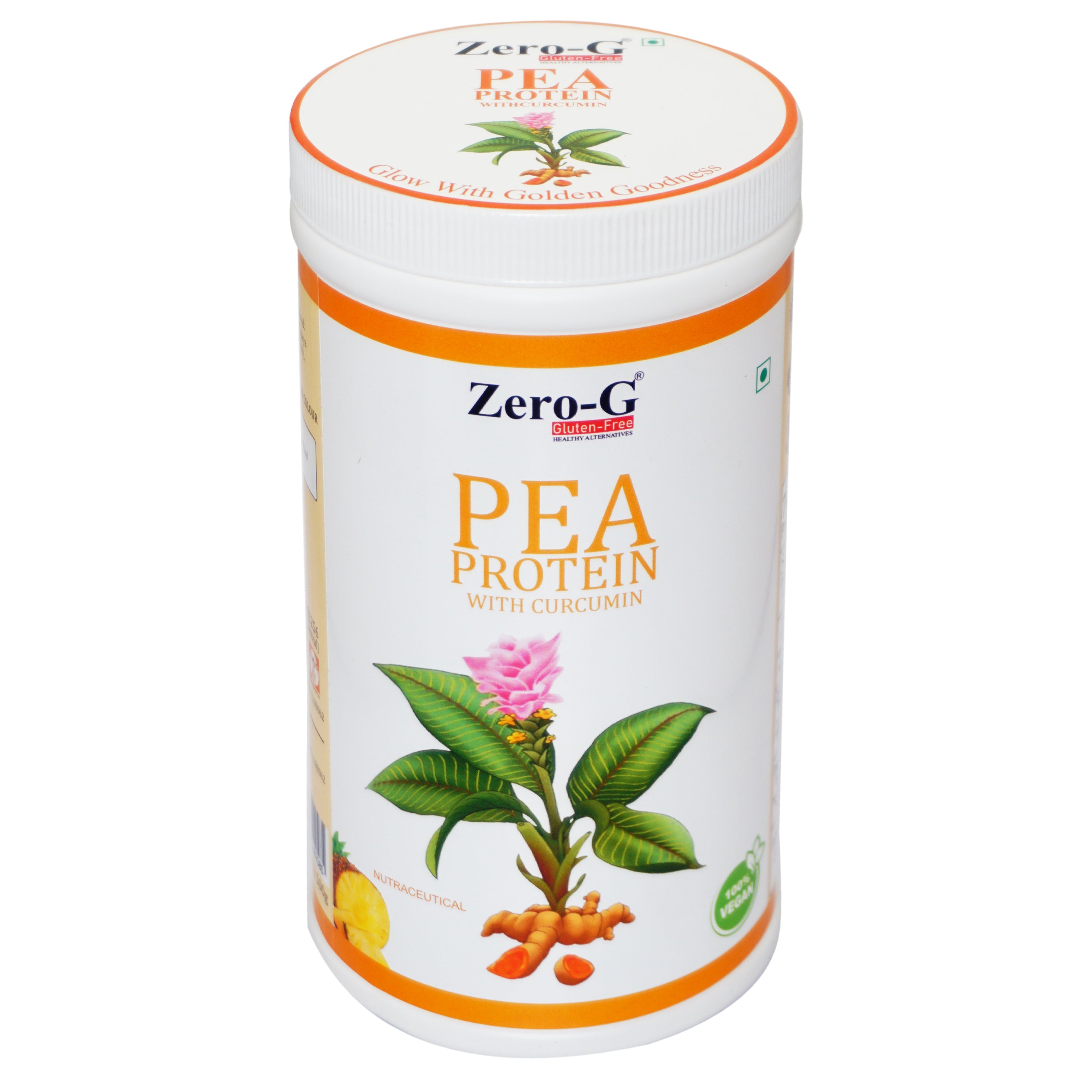 Zero-G Pea Protein with Curcumin - 500g