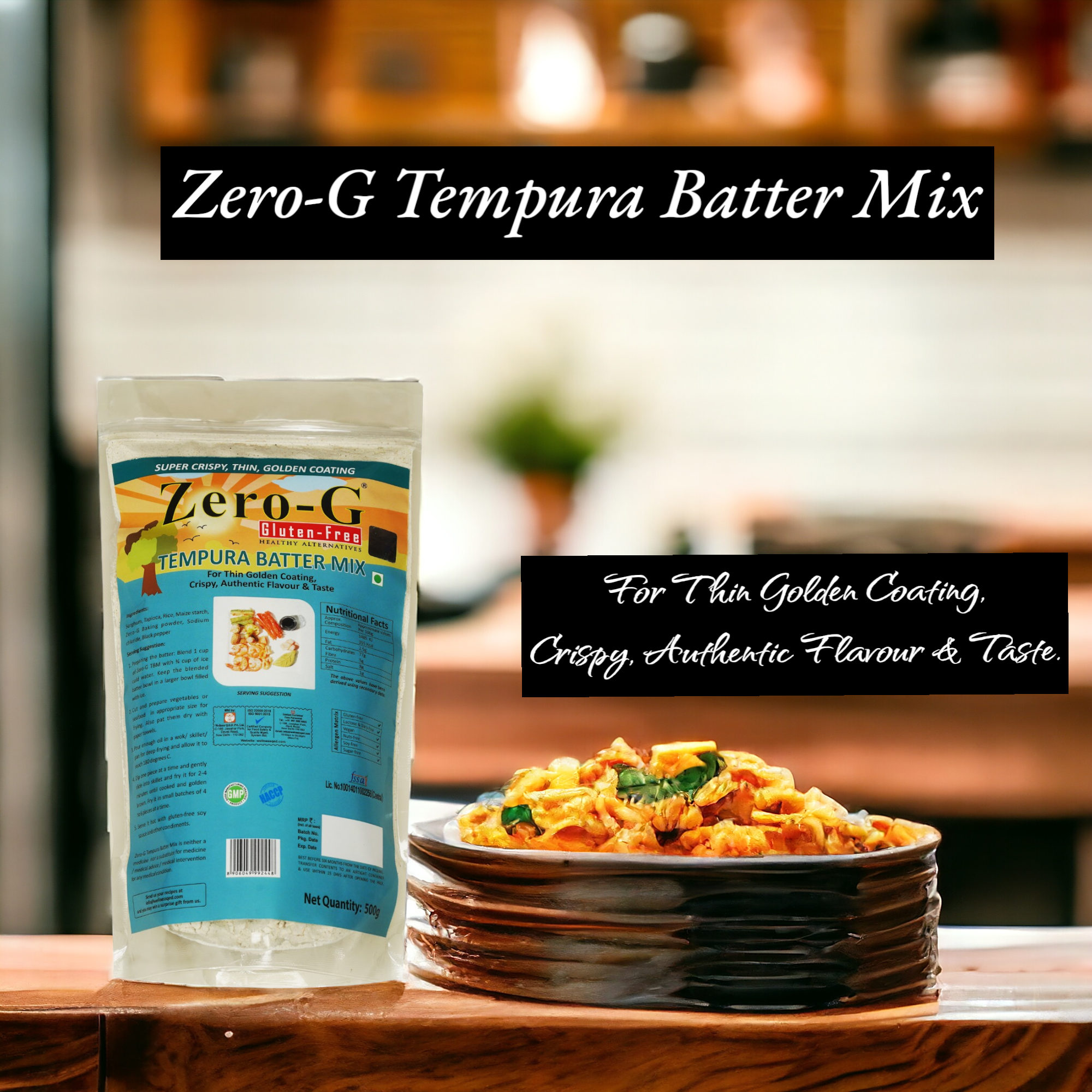 Zero-G Tempura Batter Mix - 500g