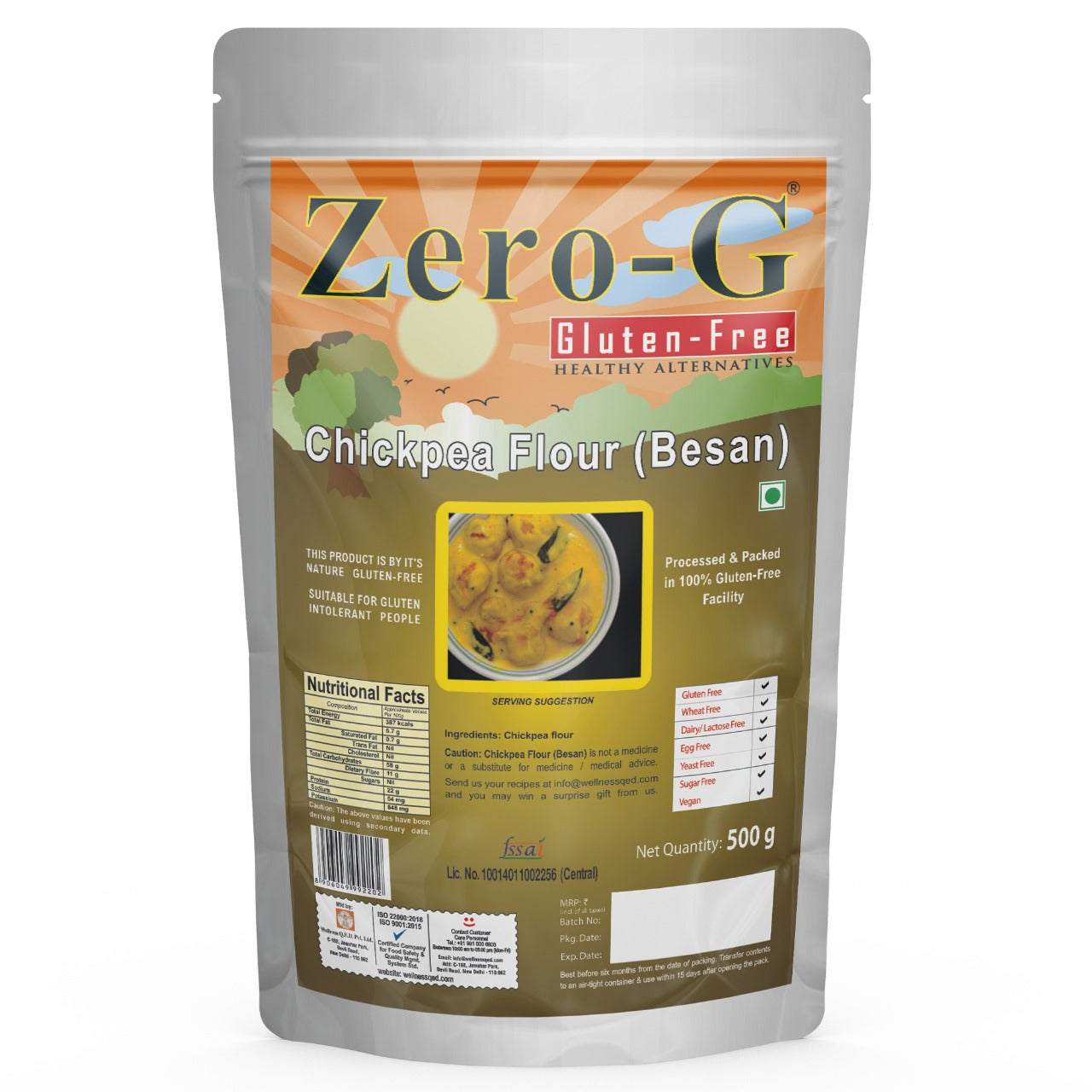 Zero-G Besan 500g