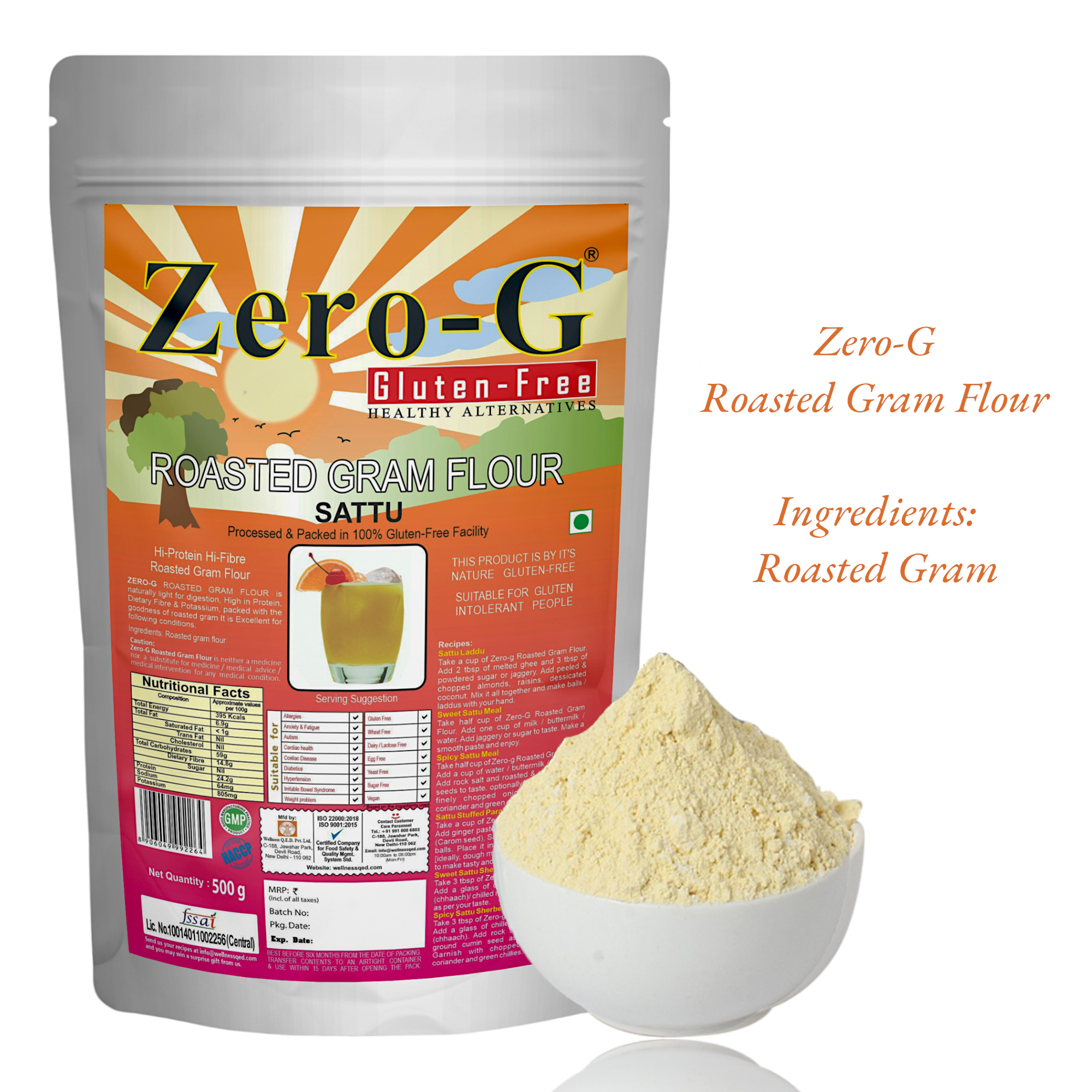 Zero-G Super Sattu - 500g