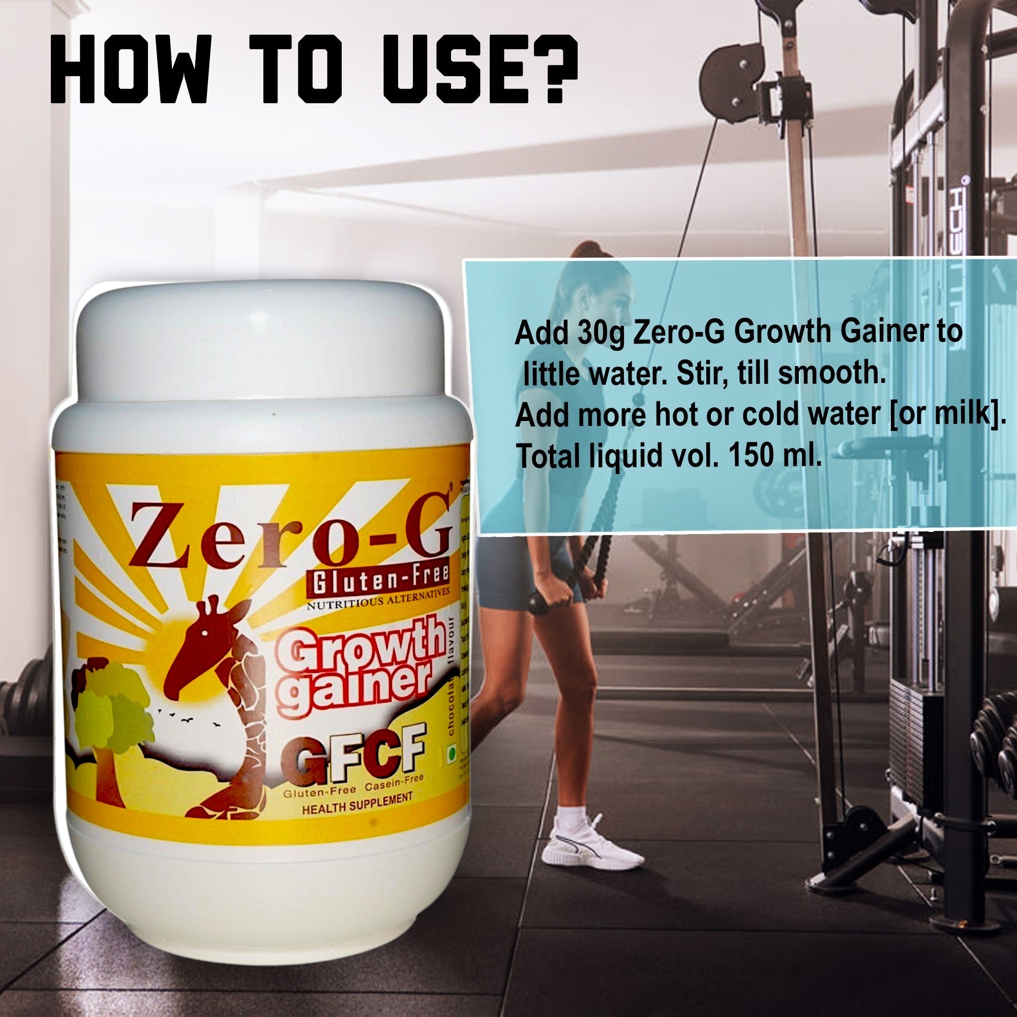 Zero-G Growth Gainer - 200g