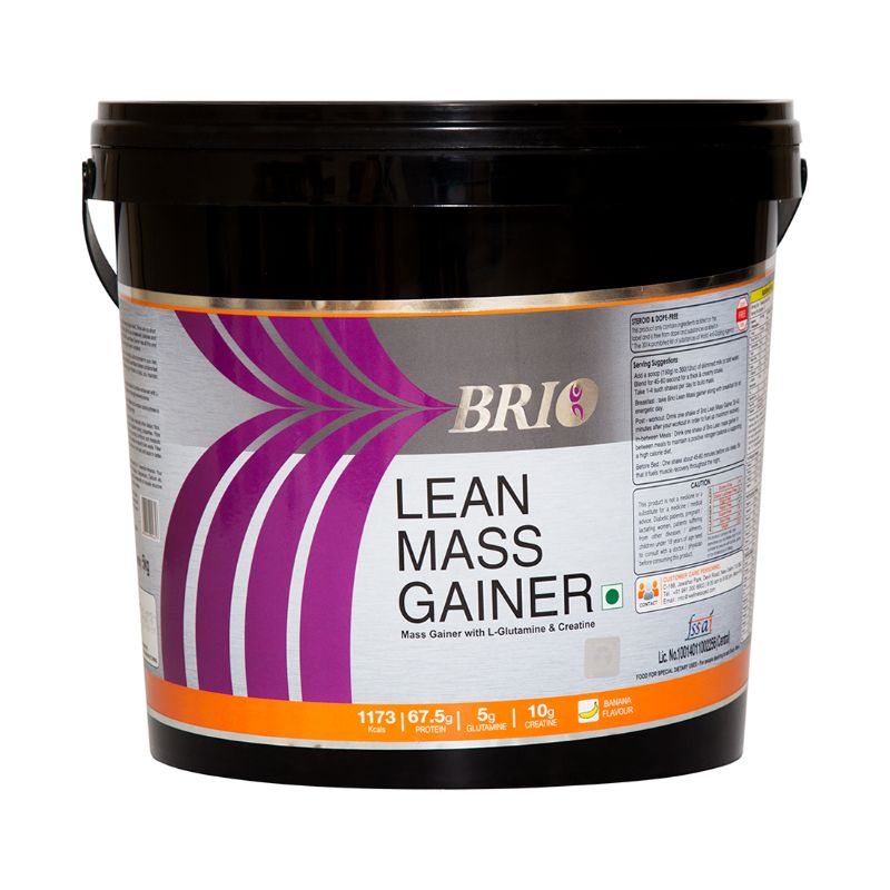 Brio Lean Mass Gainer (5 kg)