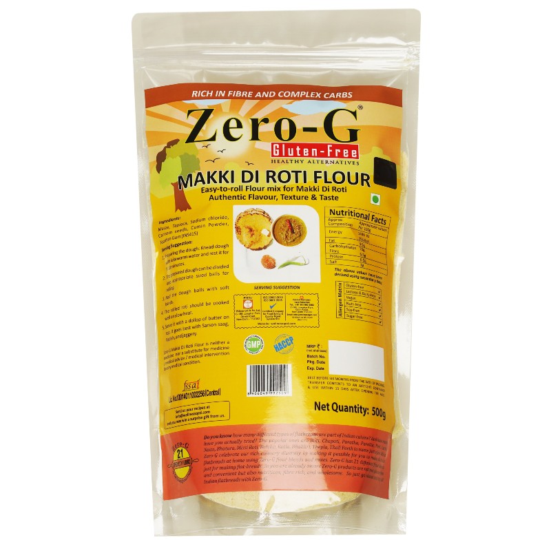 Zero-G Makki Di Roti Flour